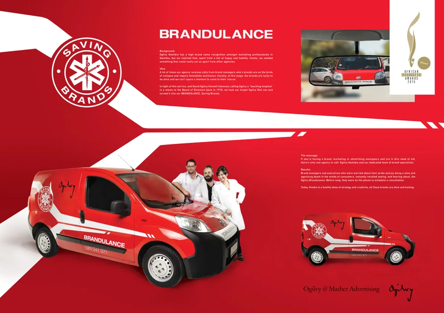 Ogilvy Brandulance award campaign and vehicle concept presentation